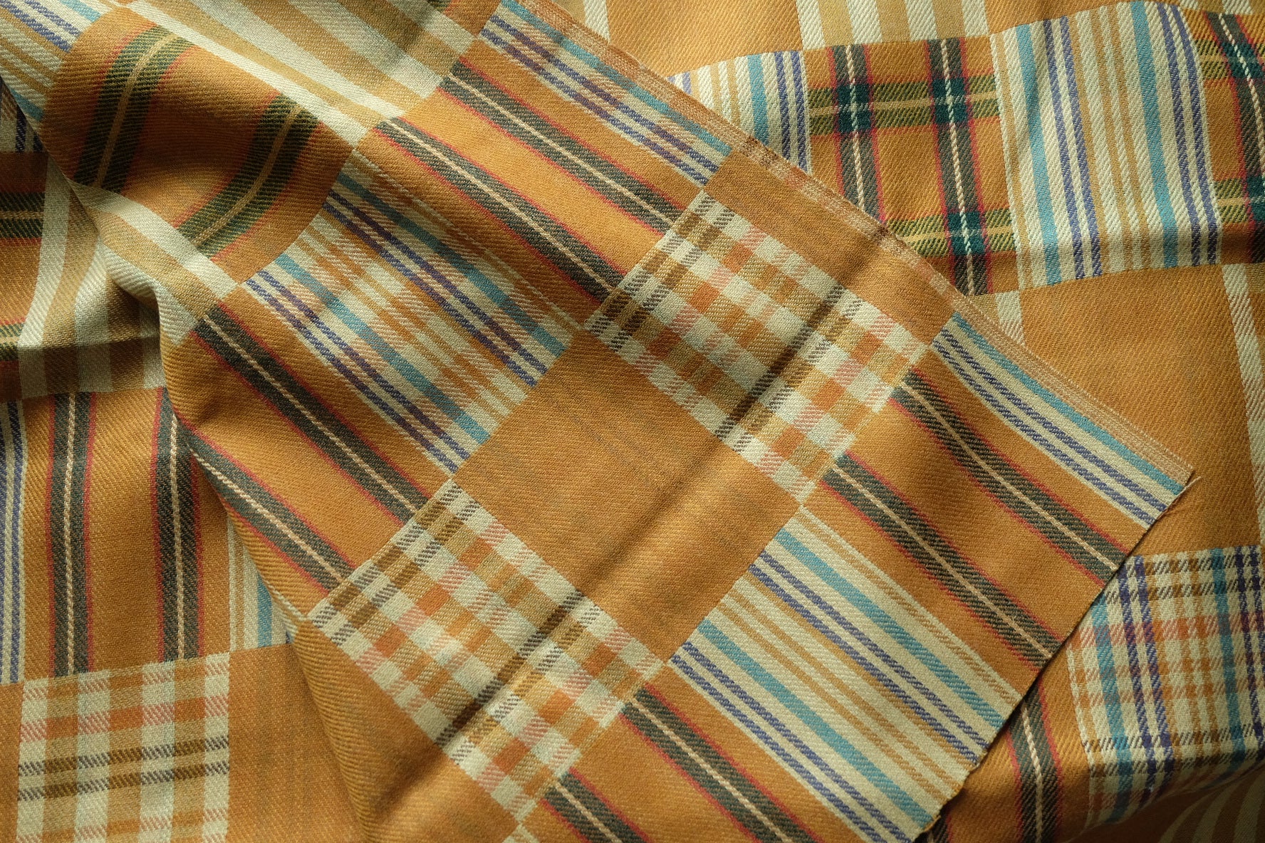 Japanese Double-Faced Patchwork Wool – 2.2 yd
