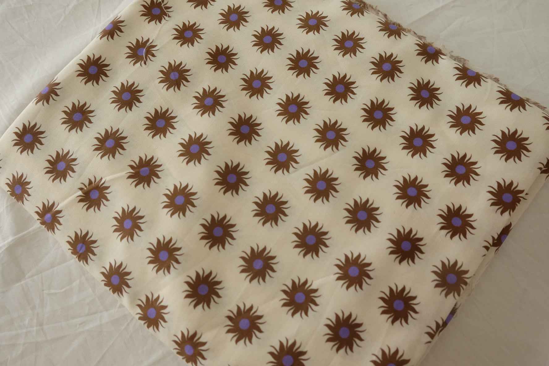 Retro Sun Cotton Poplin — 2.19 yd