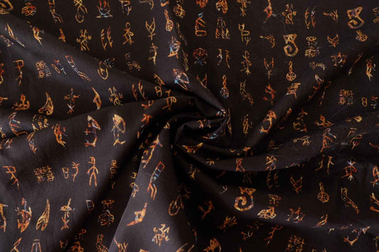 Symbol Print Tencel Twill Fabric – 2.2 yd
