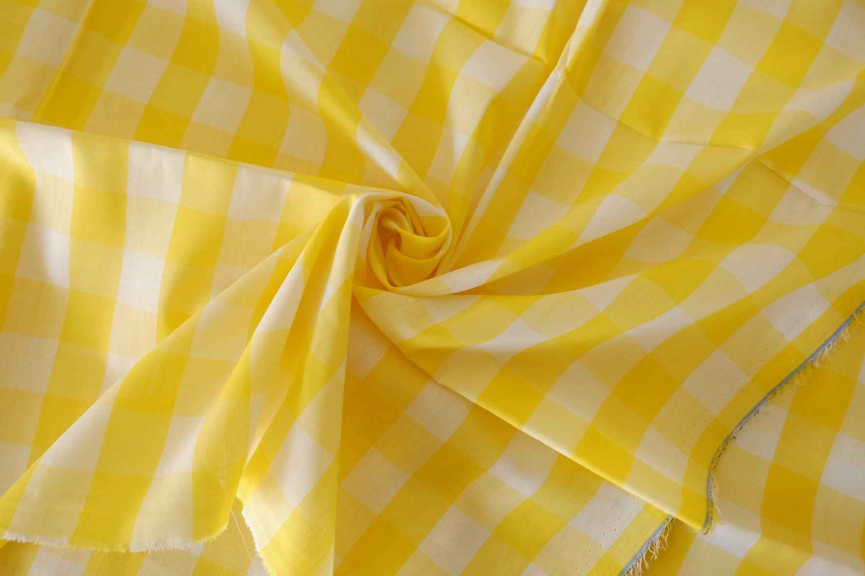 Sunshine Gingham Yarn-Dyed Cotton – 3.28 yd