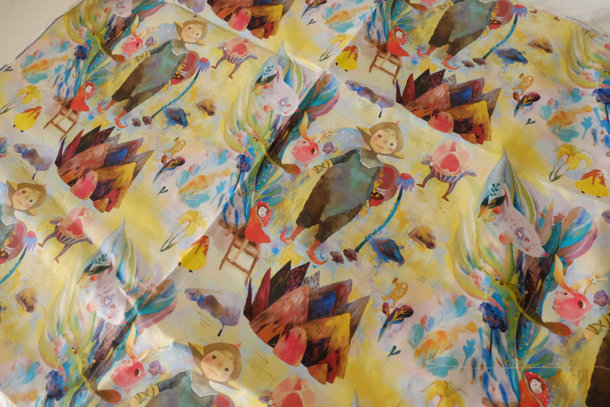Whimsical Storybook Cotton – 2.73 yd