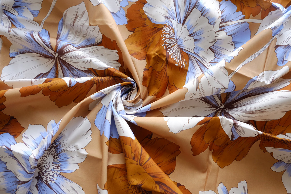 Oversized Poppy Cotton Poplin – 2.7 yd