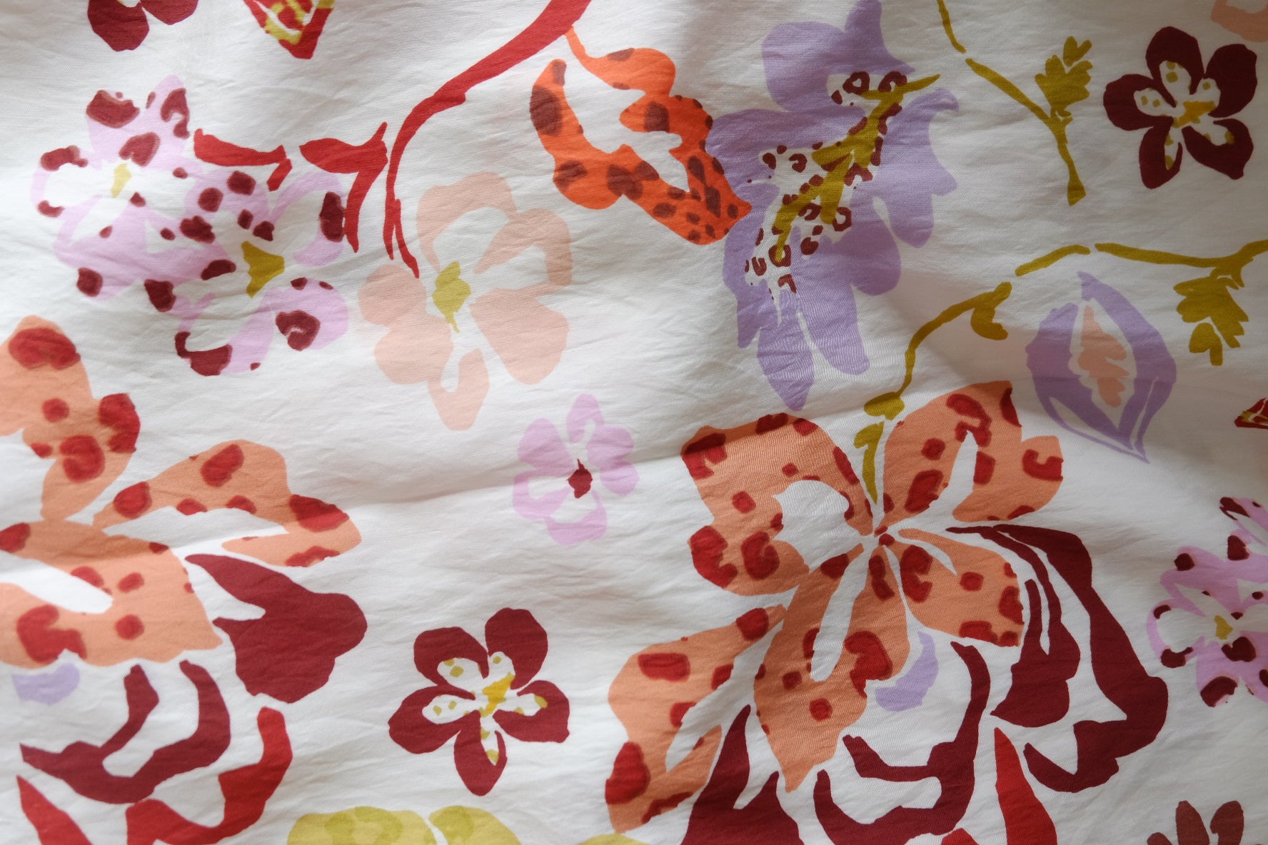 Painterly Floral Tencel Blend Fabric – 4.0 yd