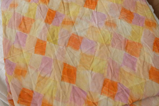 Sandwashed Silk Cupro Blend Fabric, 1.64 /2.2 Yards