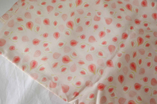 Blush Watercolor Cotton Sateen Fabric – 1.6 yd