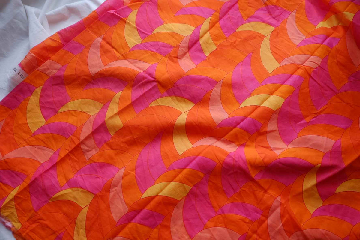 Sunset Wave Cotton Voile — 3.0 yd