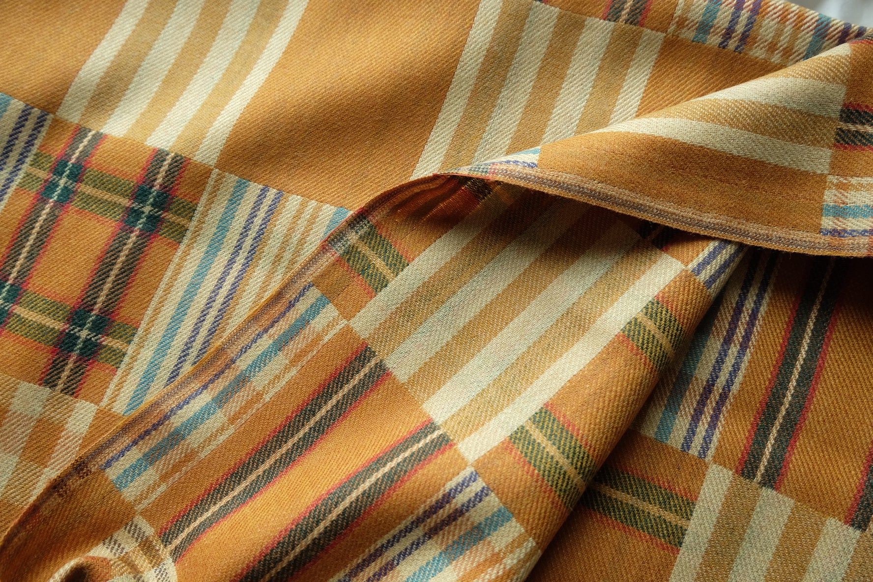 Japanese Double-Faced Patchwork Wool – 2.2 yd