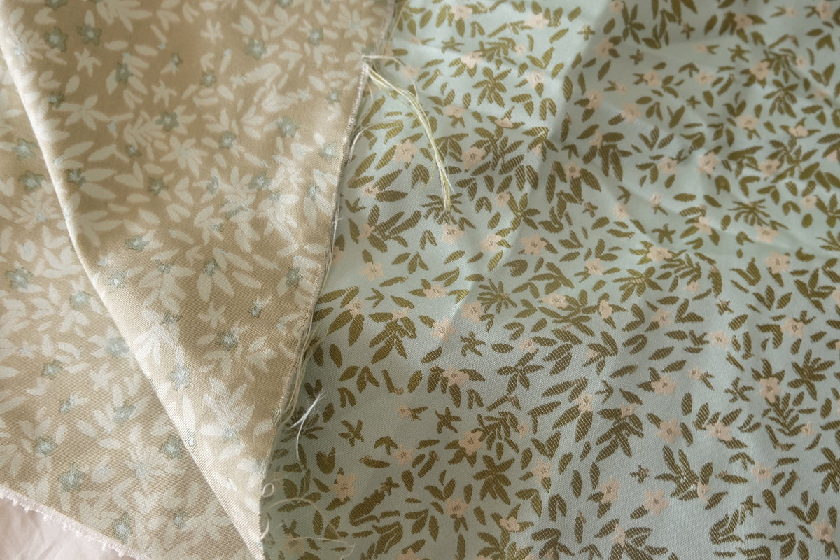 Sage Botanical Brocade – 2.7 yd