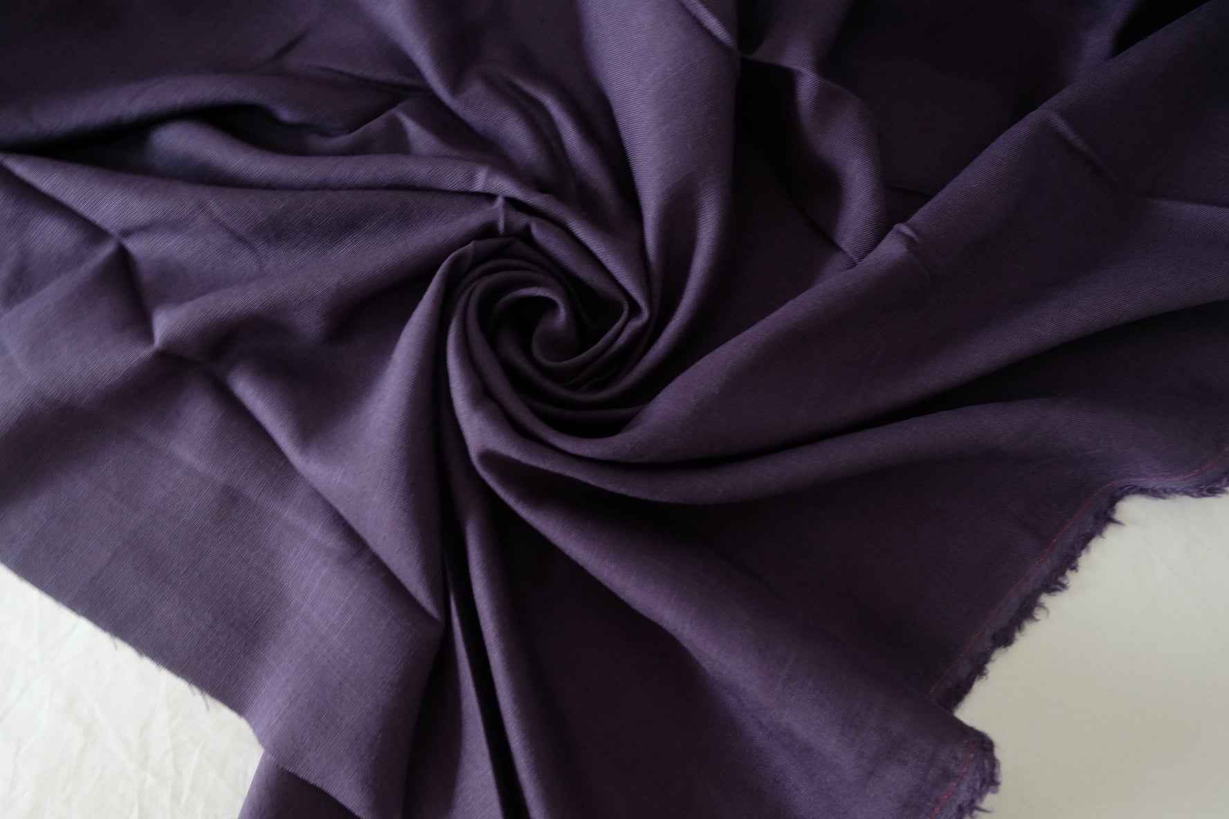 Deep Purple Linen Fabric – 2.2 yd