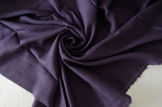 Deep Purple Linen Fabric – 2.2 yd