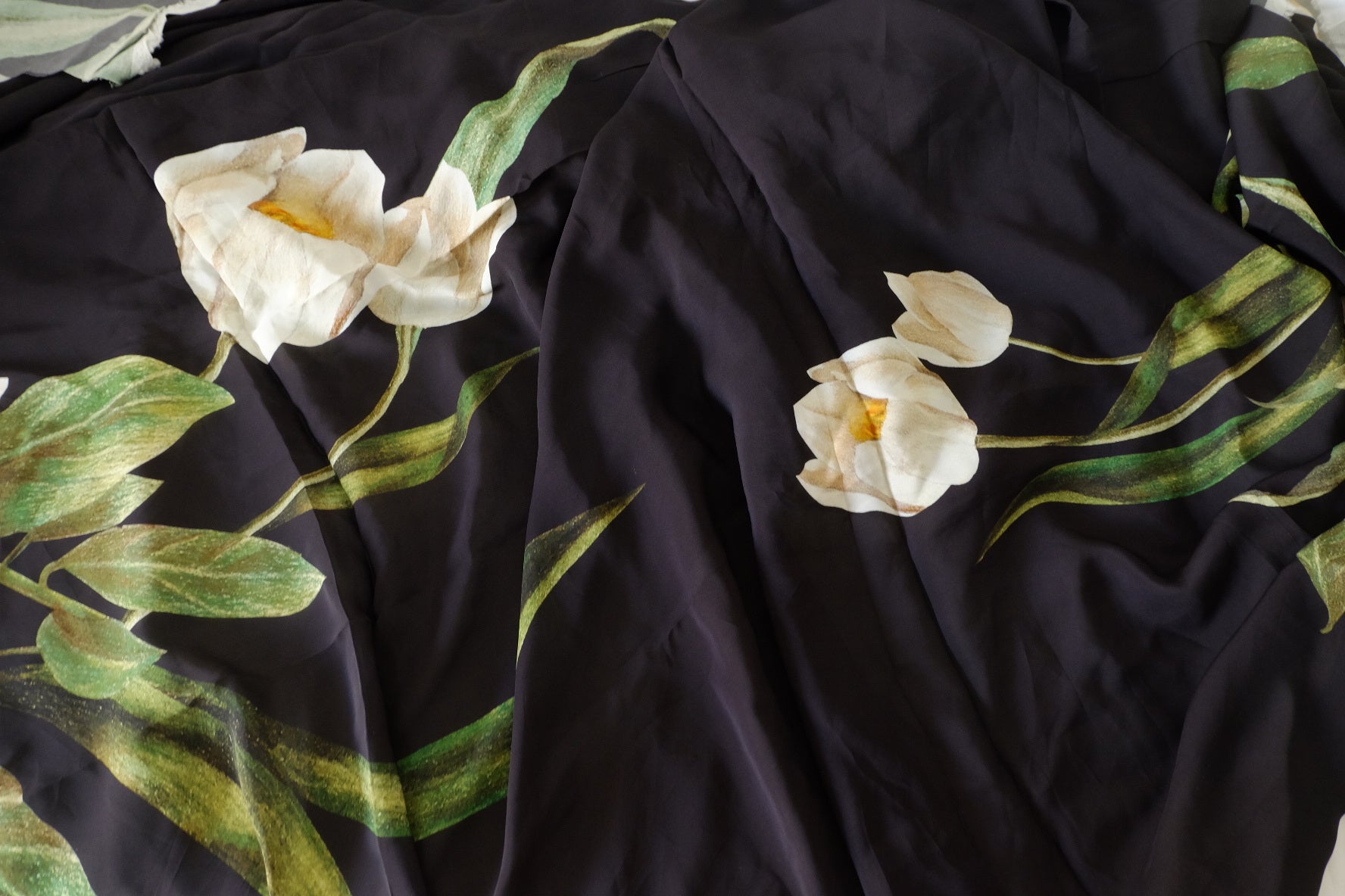 Black Magnolia Cupro – 3.3 yd