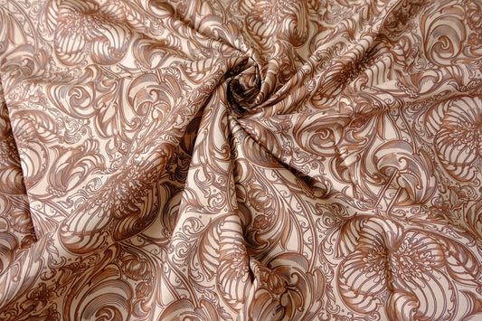 Copper Ornamental Fine Cotton Lawn — 1.75 yd