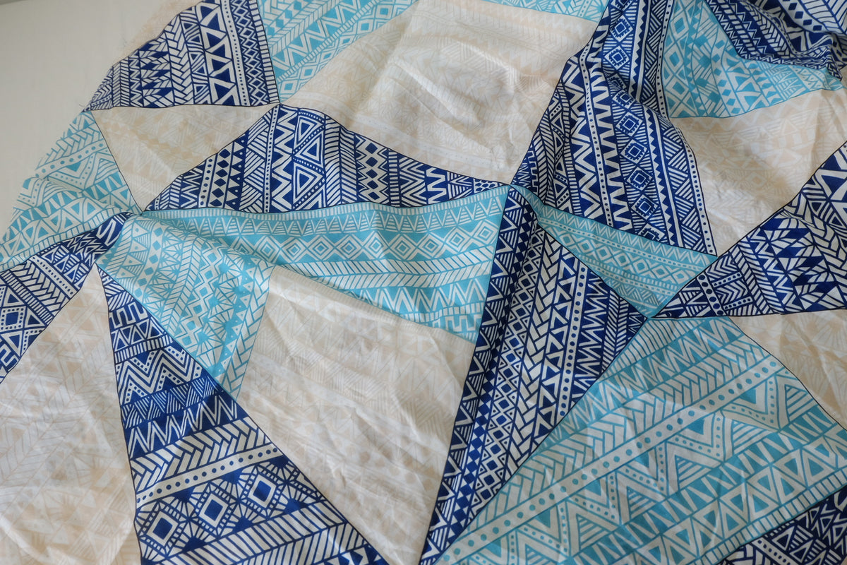 Coastal Mosaic Fine Cotton Lawn – 3.28 yd