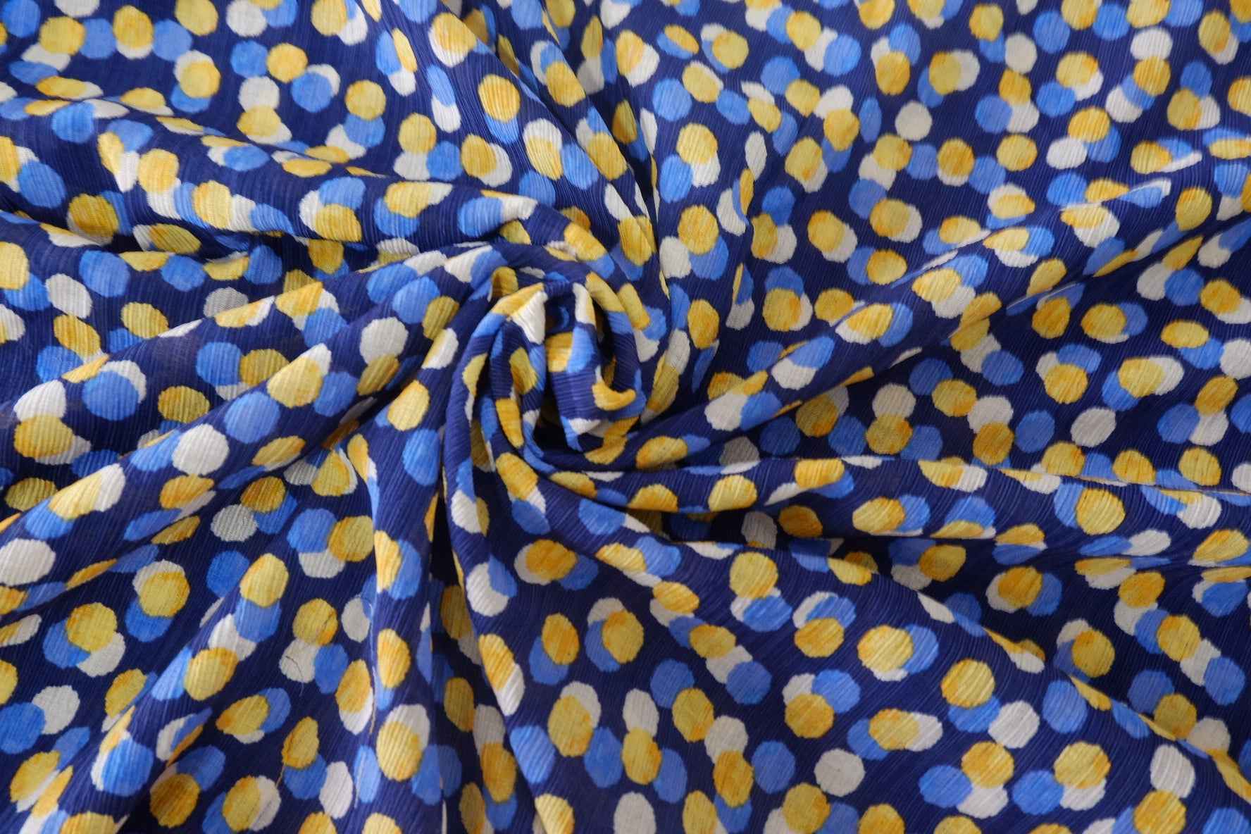 Midnight Confetti Crinkle Tencel Cotton – 2.2 yd