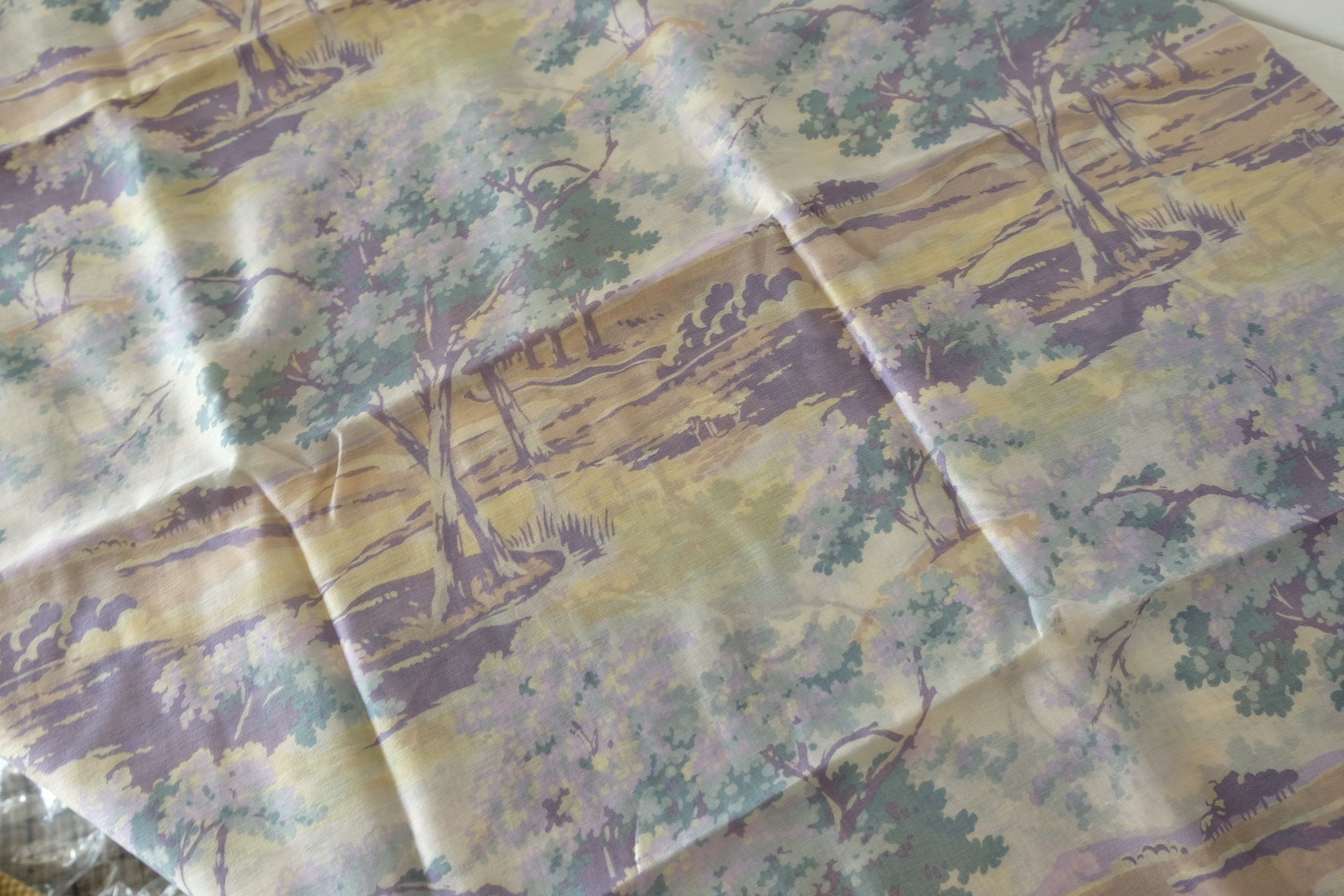 Misty Garden Lightweight Tencel Cotton Fabric - 2.2 yd / 4.4 yd