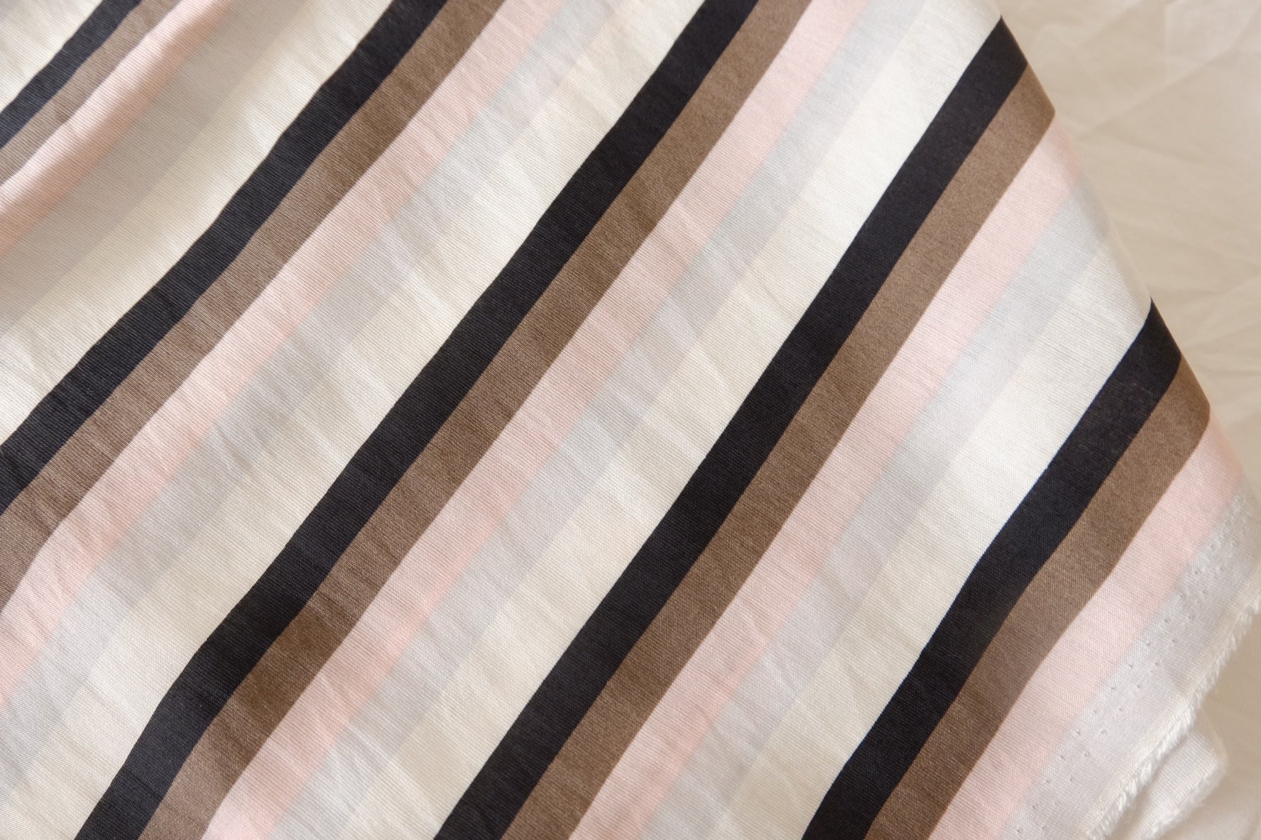 Soft Stripe Lyocell Cotton Linen – 2.19 yd