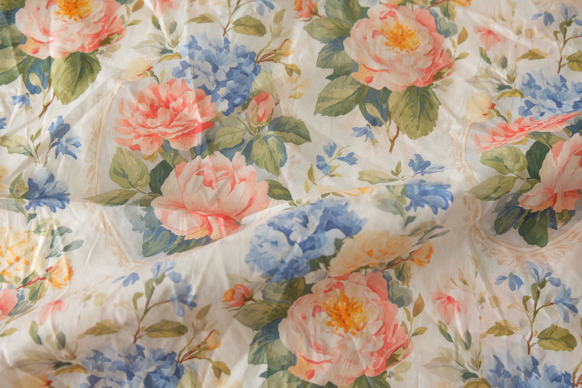 English Rose Garden Cotton Lawn – 1.3 yd