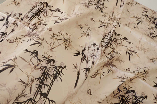 Ink Bamboo Silky Rayon Fabric – 3.3 yd