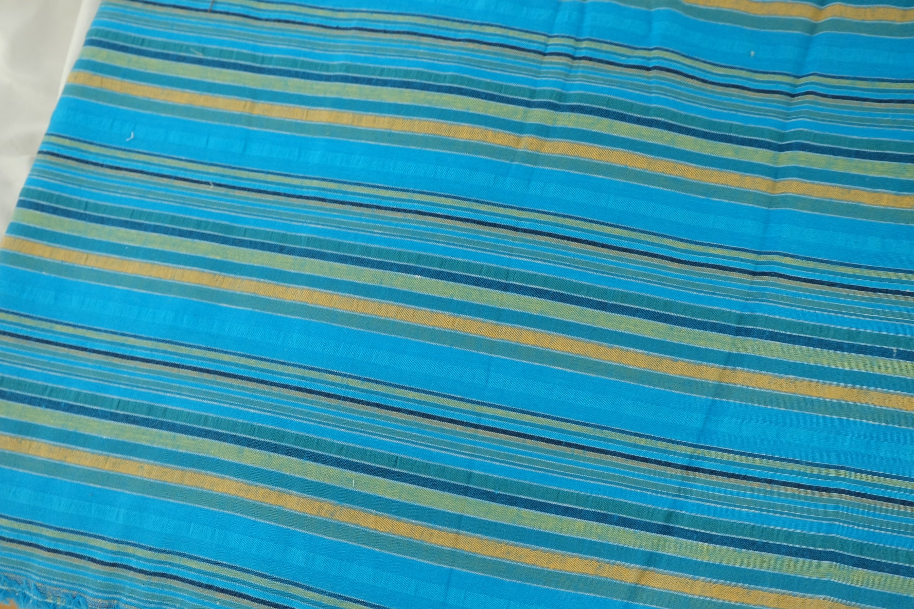 Textured Woven Stripe Poly Cotton Fabric – 2.2 yd