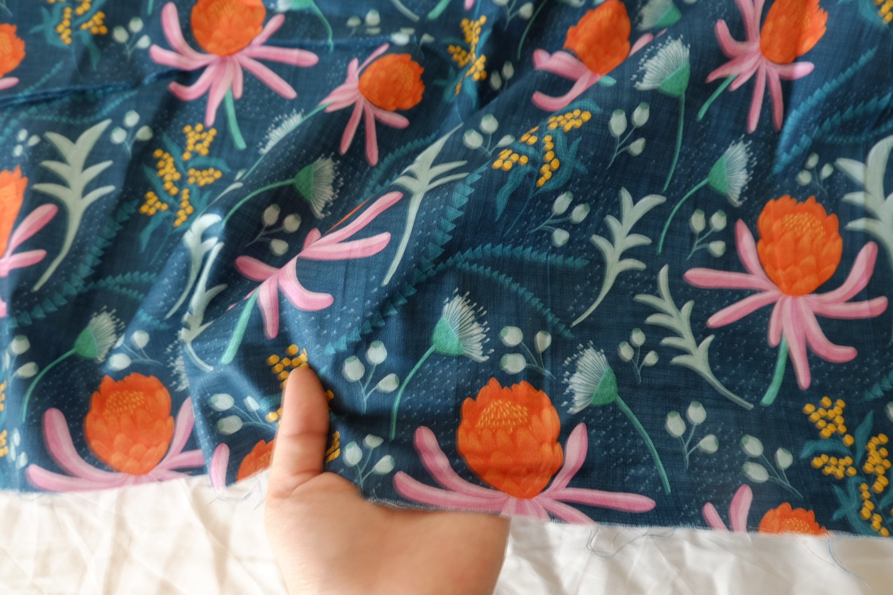 Night Meadow Botanical Cotton – 2.19 yd
