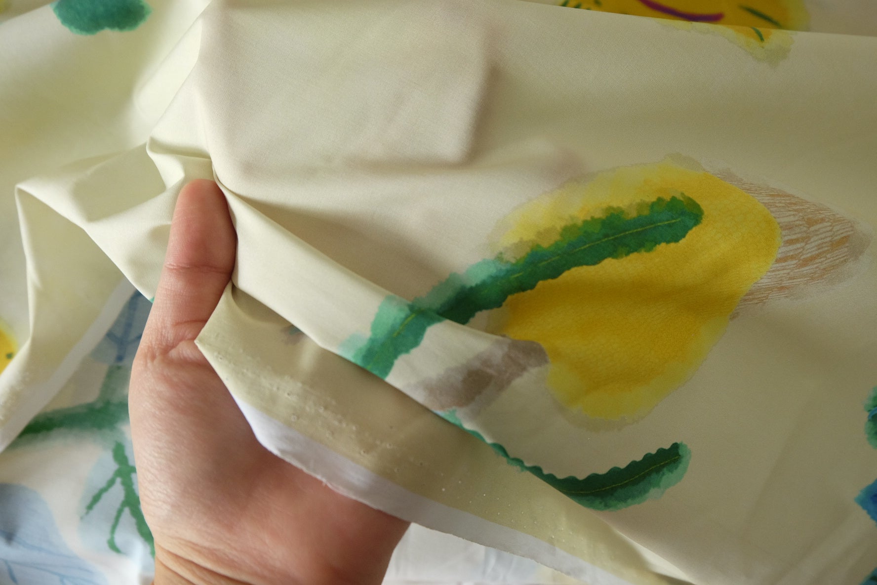 Whimsical Botanical High-Density Cotton Poplin – 2.19 yd
