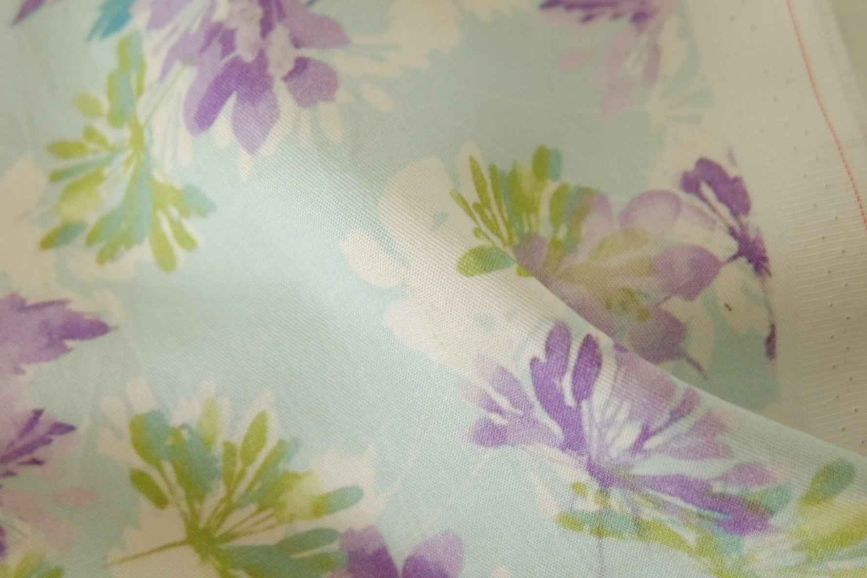 Mint Floral Tencel Dress Fabric – 3.3 yd