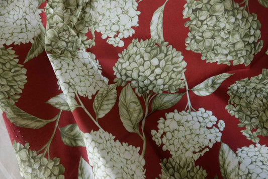 Hydrangea Floral Cotton Lawn Fabric – 4.6 yd