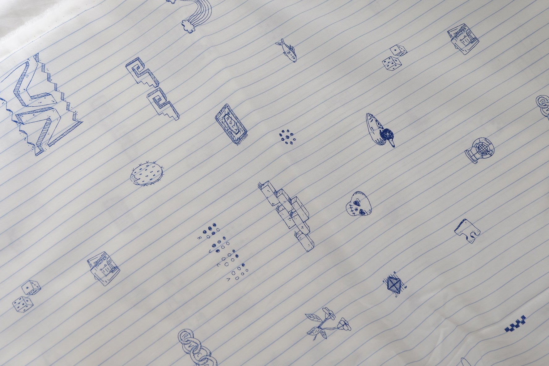 Notebook Doodle Cotton – 2.2 yd