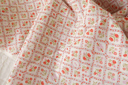 Patchwork Floral Cotton Linen – 2.19 yd