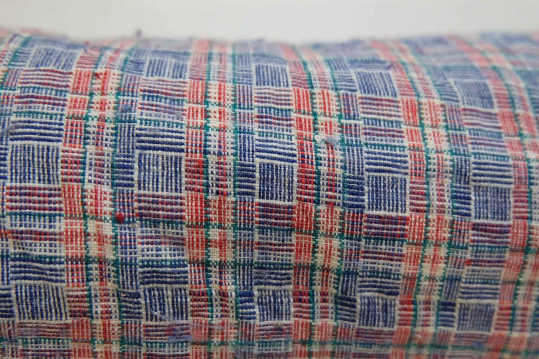 A011 Shanghai Archive: 1960s Reed - Weave Tǔbù | 49.5cm Width | Professionally Cleaned - BUBBO