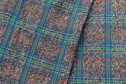 A016 Silver Frost Snowfeather Tǔbù - 43cm Width | Pre - Washed | 50cm Minimum Cut - BUBBO