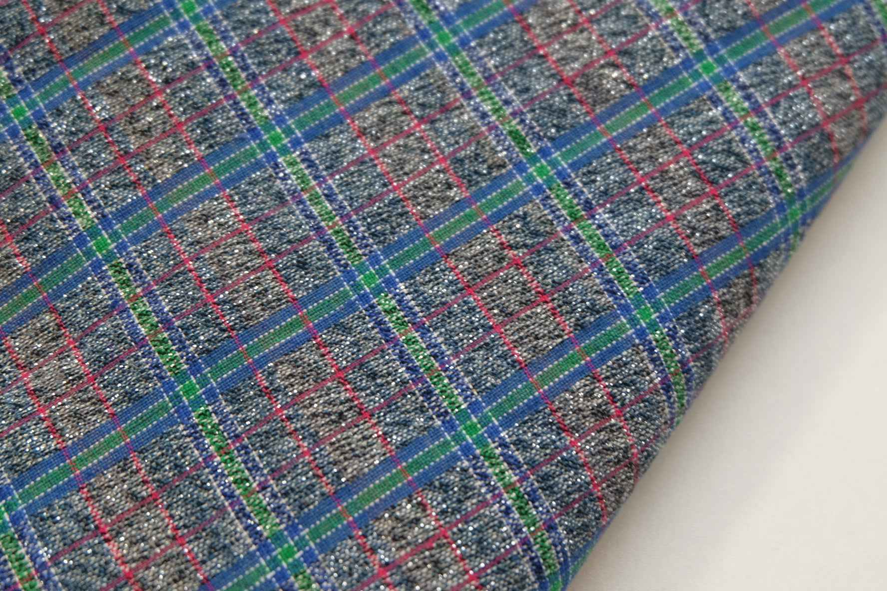 A016 Silver Frost Snowfeather Tǔbù - 43cm Width | Pre - Washed | 50cm Minimum Cut - BUBBO