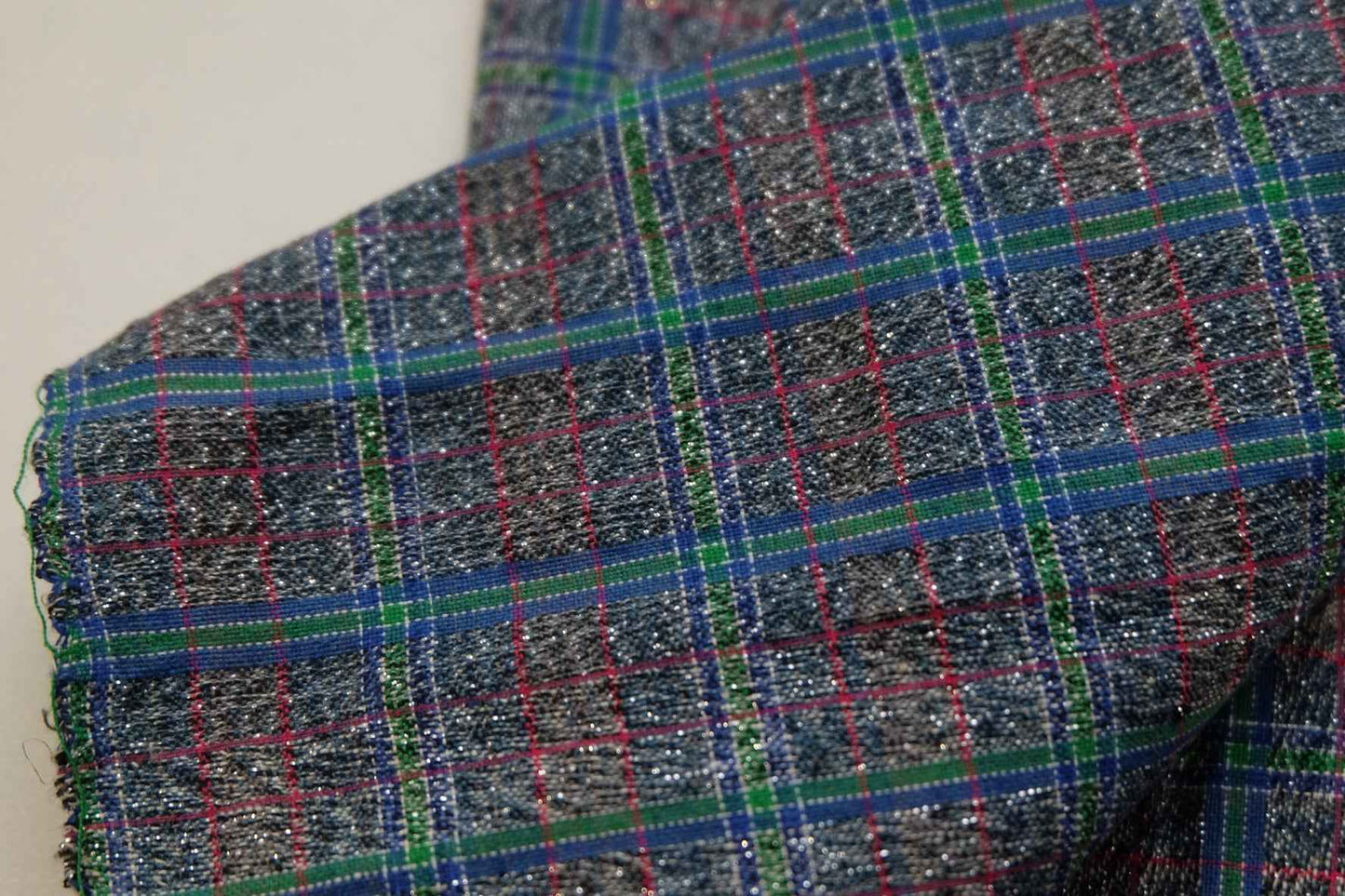 A016 Silver Frost Snowfeather Tǔbù - 43cm Width | Pre - Washed | 50cm Minimum Cut - BUBBO