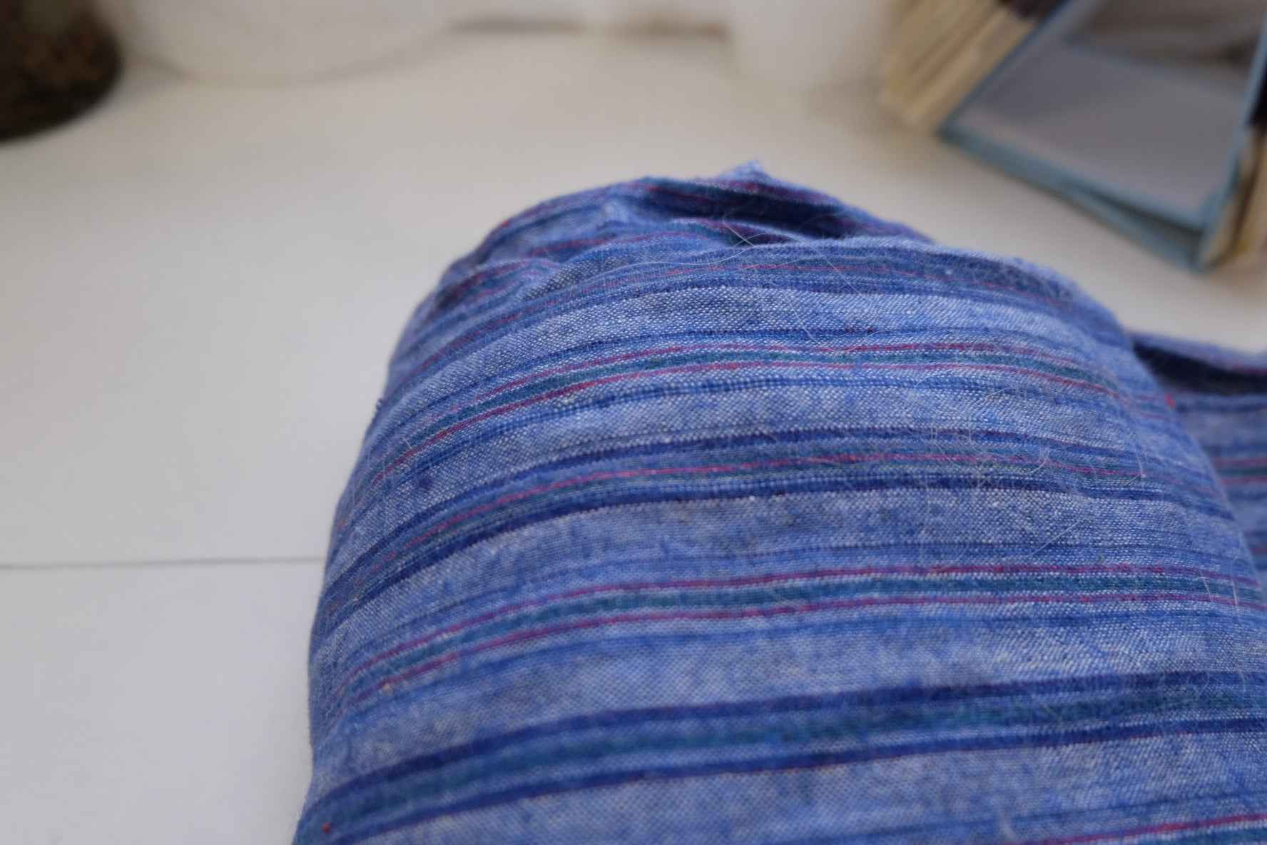 A027 Dawn Gray: Xiaohua Cotton Tǔbù with Heirloom Softness - 37.5cm Width | Pre - Washed - BUBBO