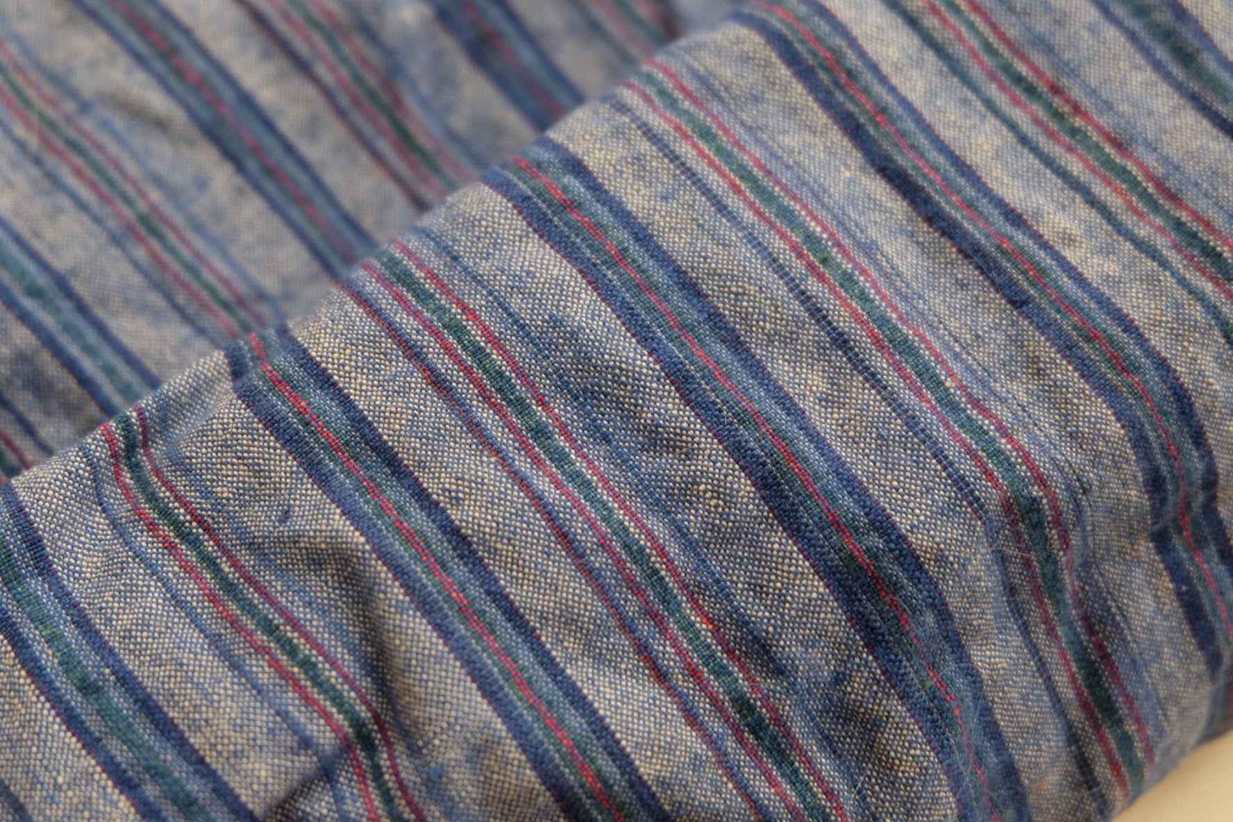 A027 Dawn Gray: Xiaohua Cotton Tǔbù with Heirloom Softness - 37.5cm Width | Pre - Washed - BUBBO