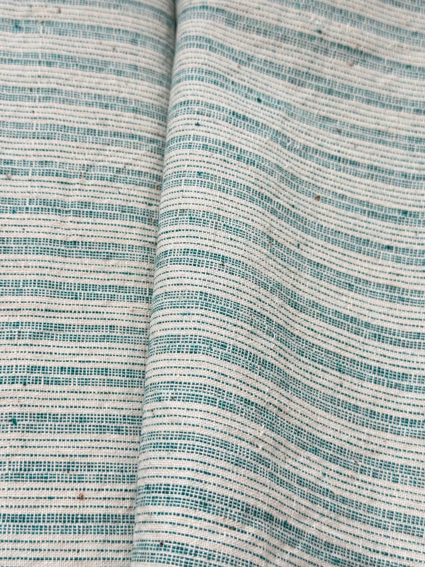 A038 Jade Sprinkles: Green Dot - Stripe Tǔbù - 37cm Width - BUBBO