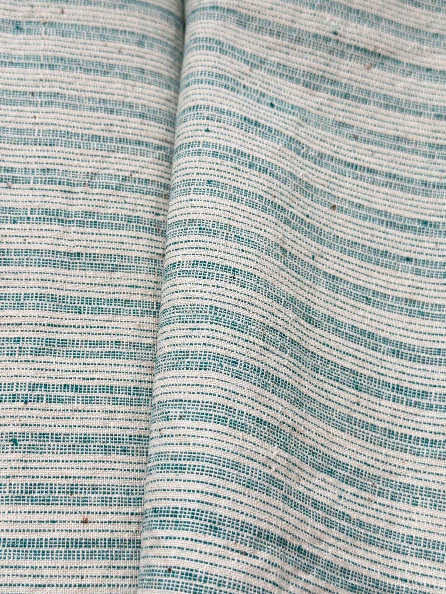 A038 Jade Sprinkles: Green Dot - Stripe Tǔbù - 37cm Width - BUBBO