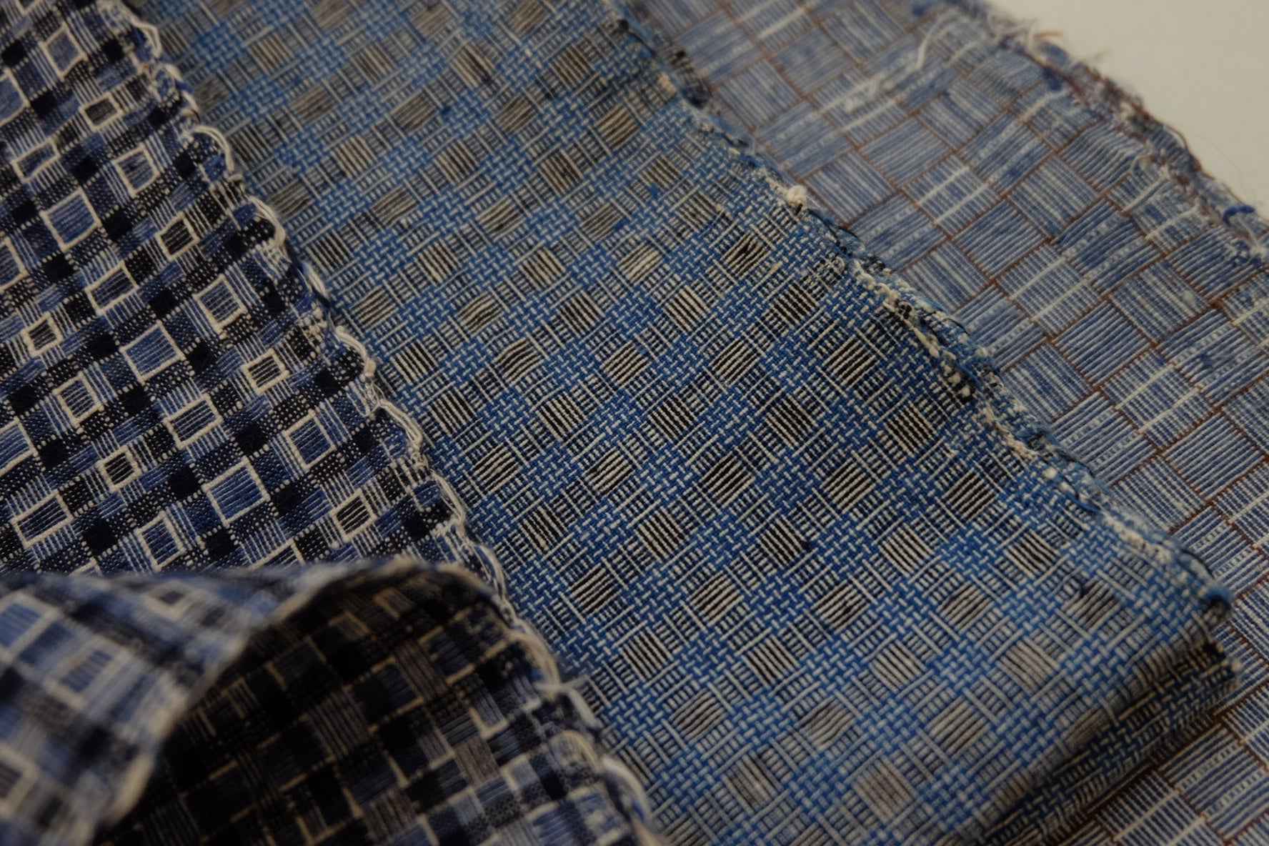 A043 The Reed Mat Pattern Collection: A Set of Narrow Heritage Cloth - BUBBO