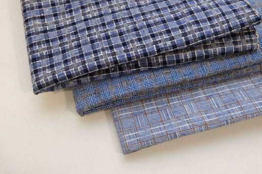 A043 The Reed Mat Pattern Collection: A Set of Narrow Heritage Cloth - BUBBO