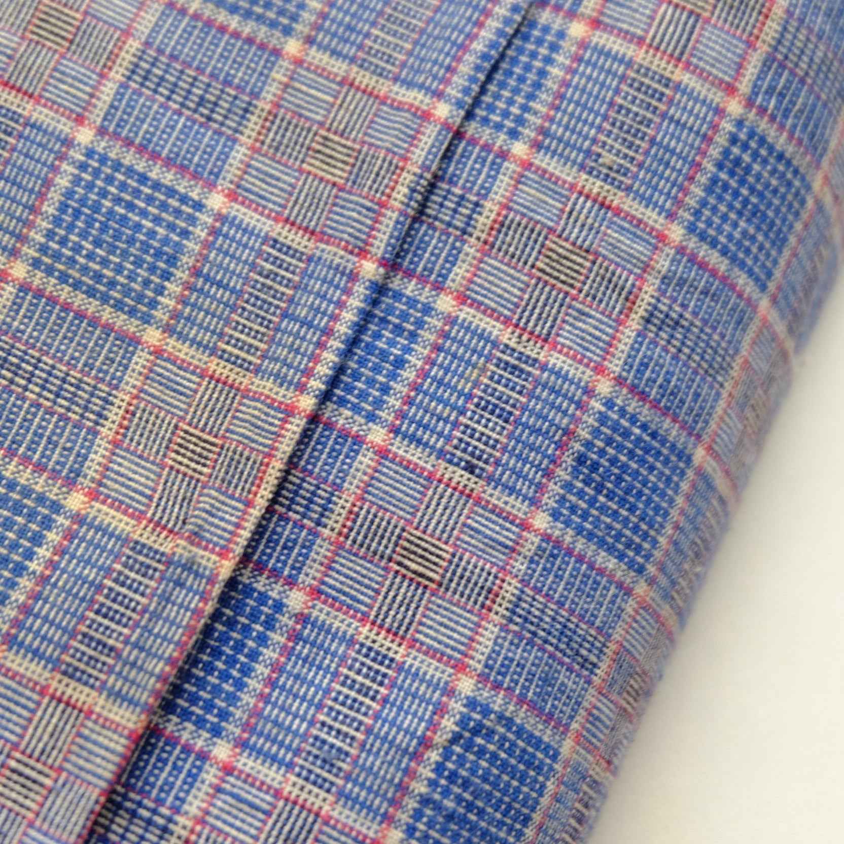A088 Regal Heritage Blue Cloth | Complex Woven Motifs | 60cm Wide Luxury