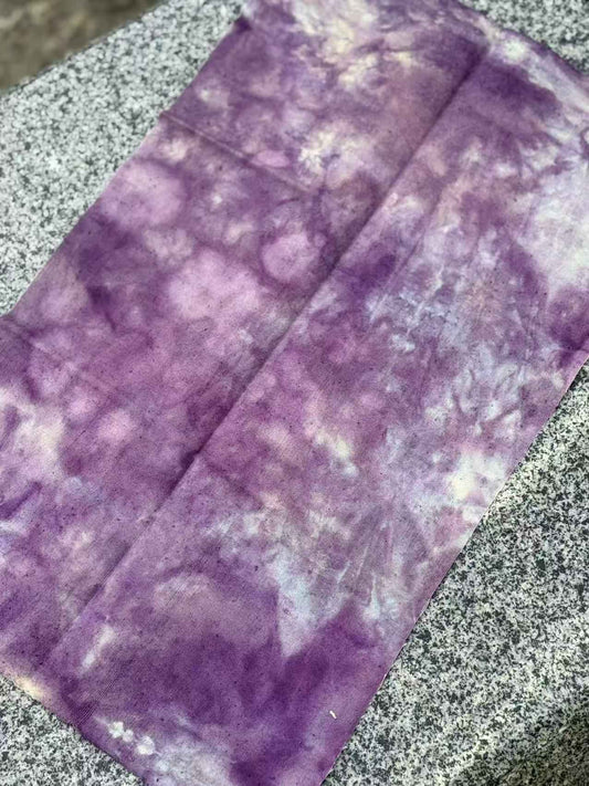 Aquarius Vision - Watercolor Purple Plant-Dyed Swatch