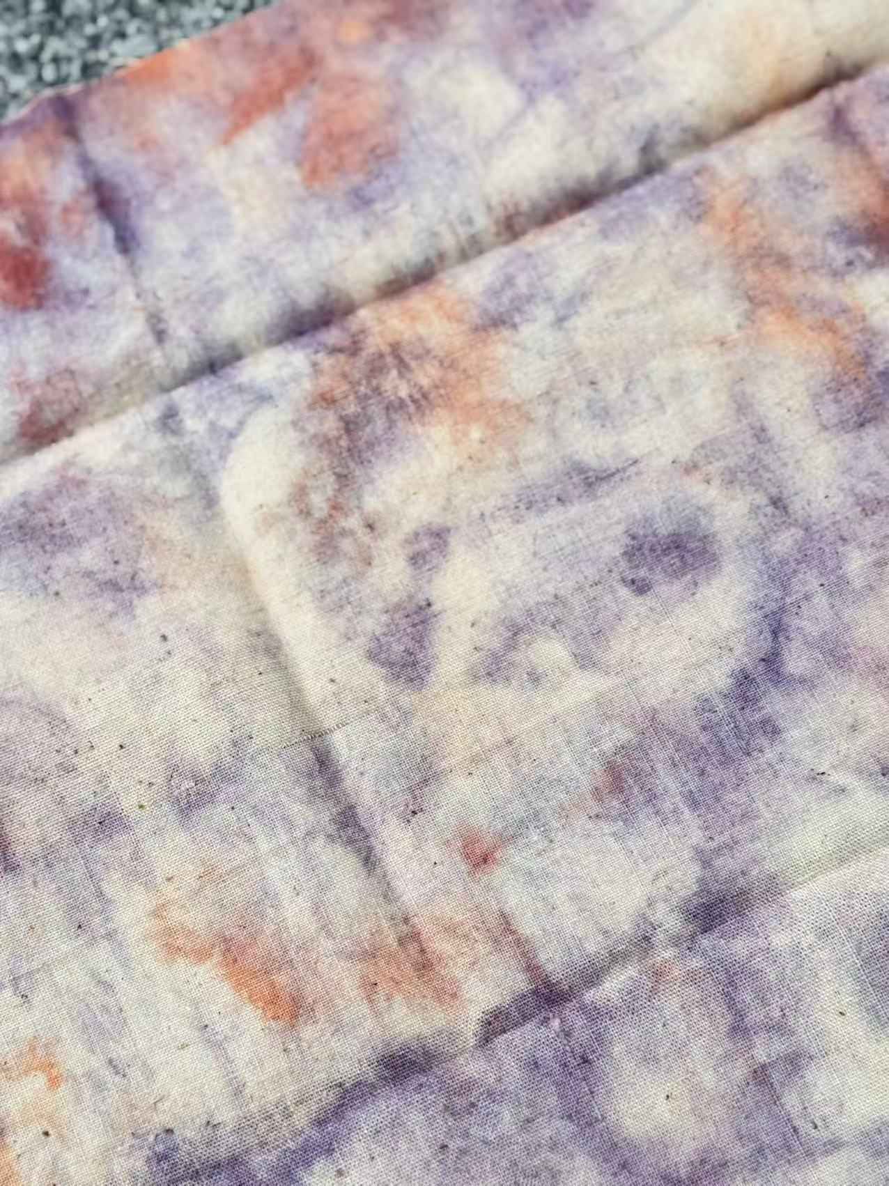 Aries Flame - Plant-Dyed Fabric Swatch