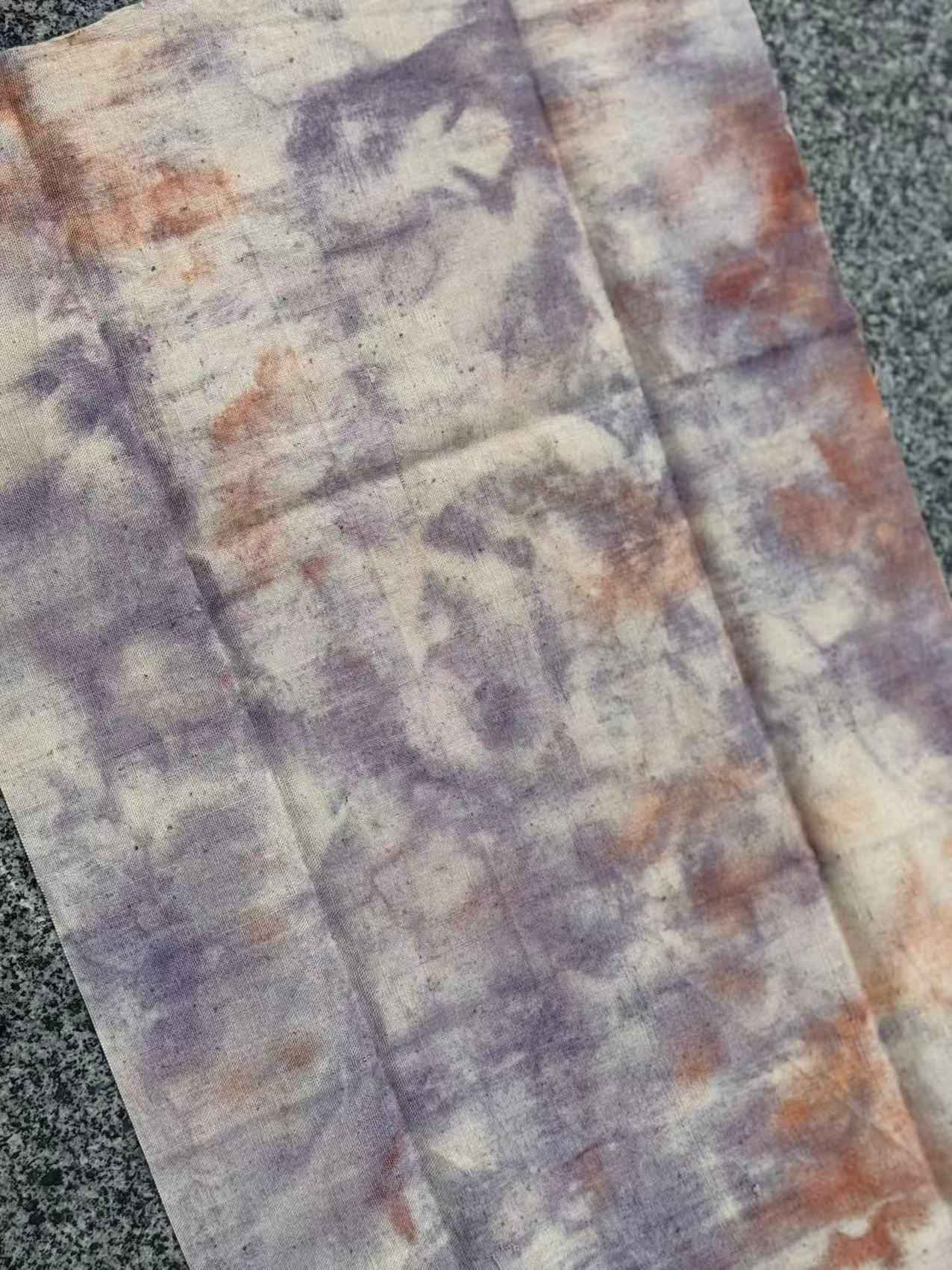 Aries Flame - Plant-Dyed Fabric Swatch