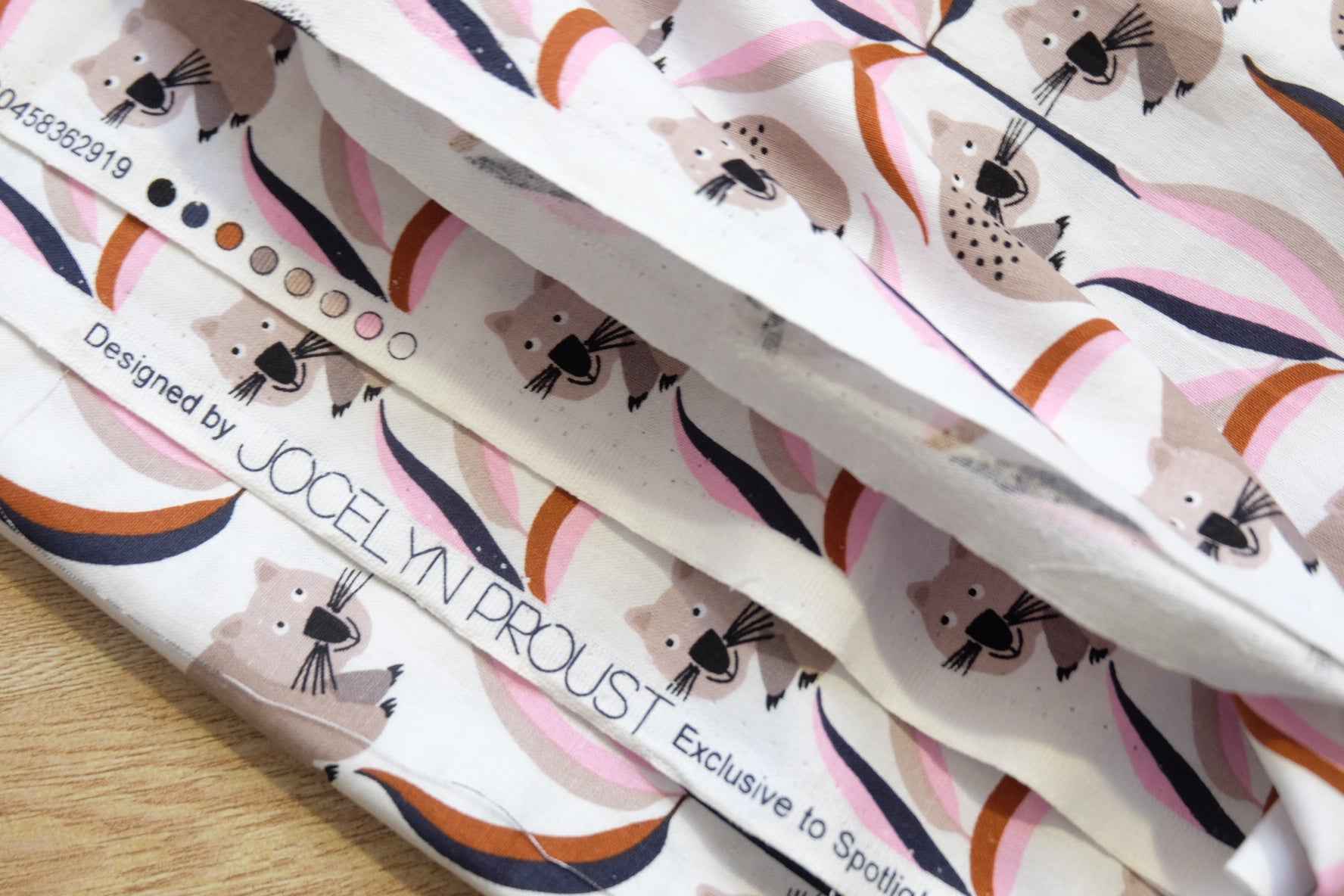 Australian Brand Deadstock Cotton – 1.6 Yards - BUBBO