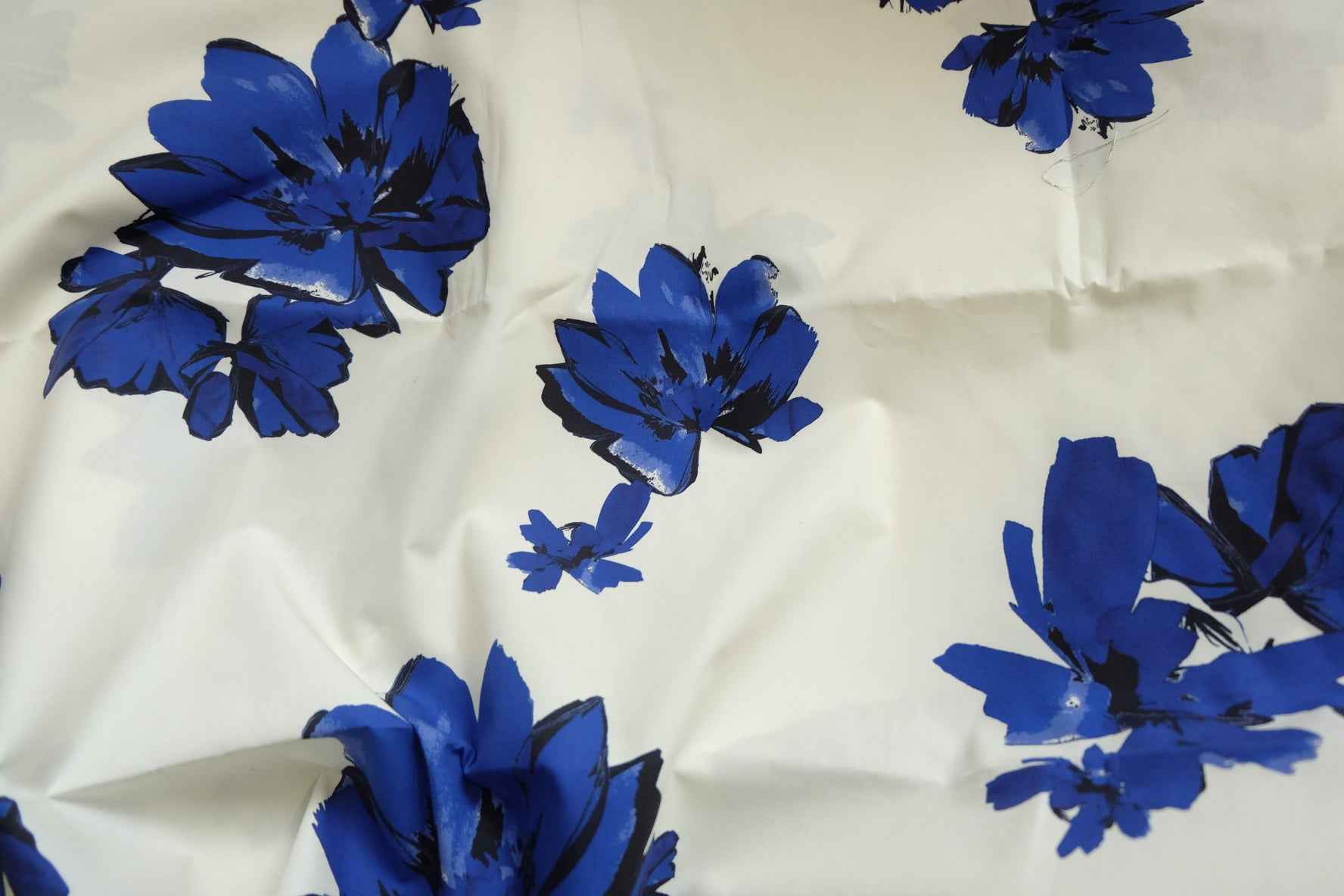 Australian Designer Deadstock Floral Cotton Poplin 3.3 Yards - BUBBO