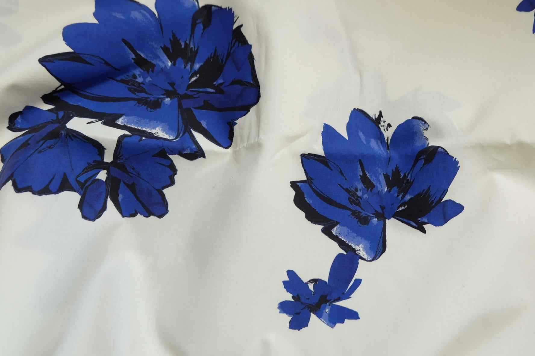 Australian Designer Deadstock Floral Cotton Poplin 3.3 Yards - BUBBO