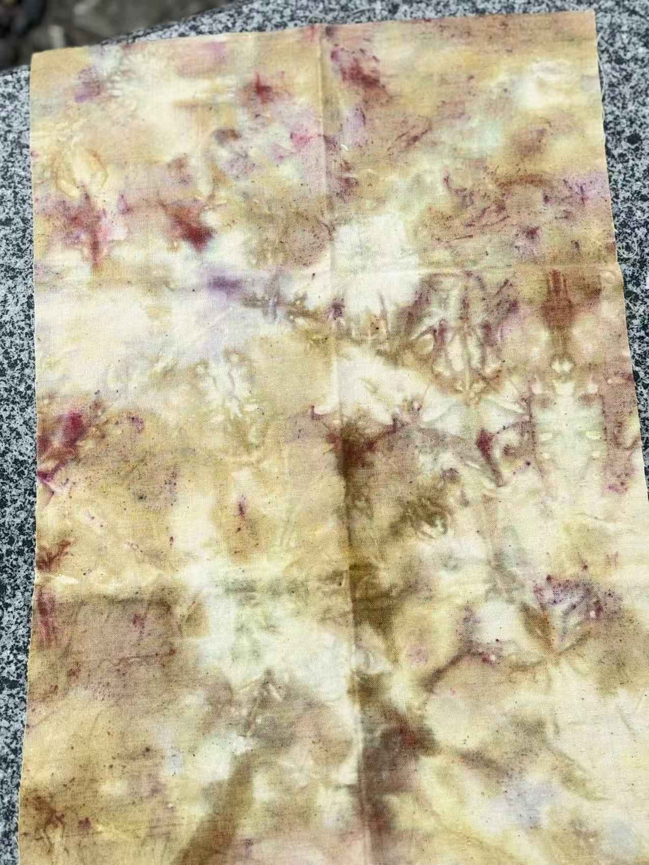 Cancer's Shore - Plant-Dyed Fabric Swatch