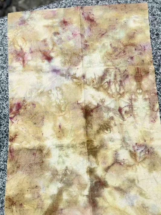 Cancer's Shore - Plant-Dyed Fabric Swatch