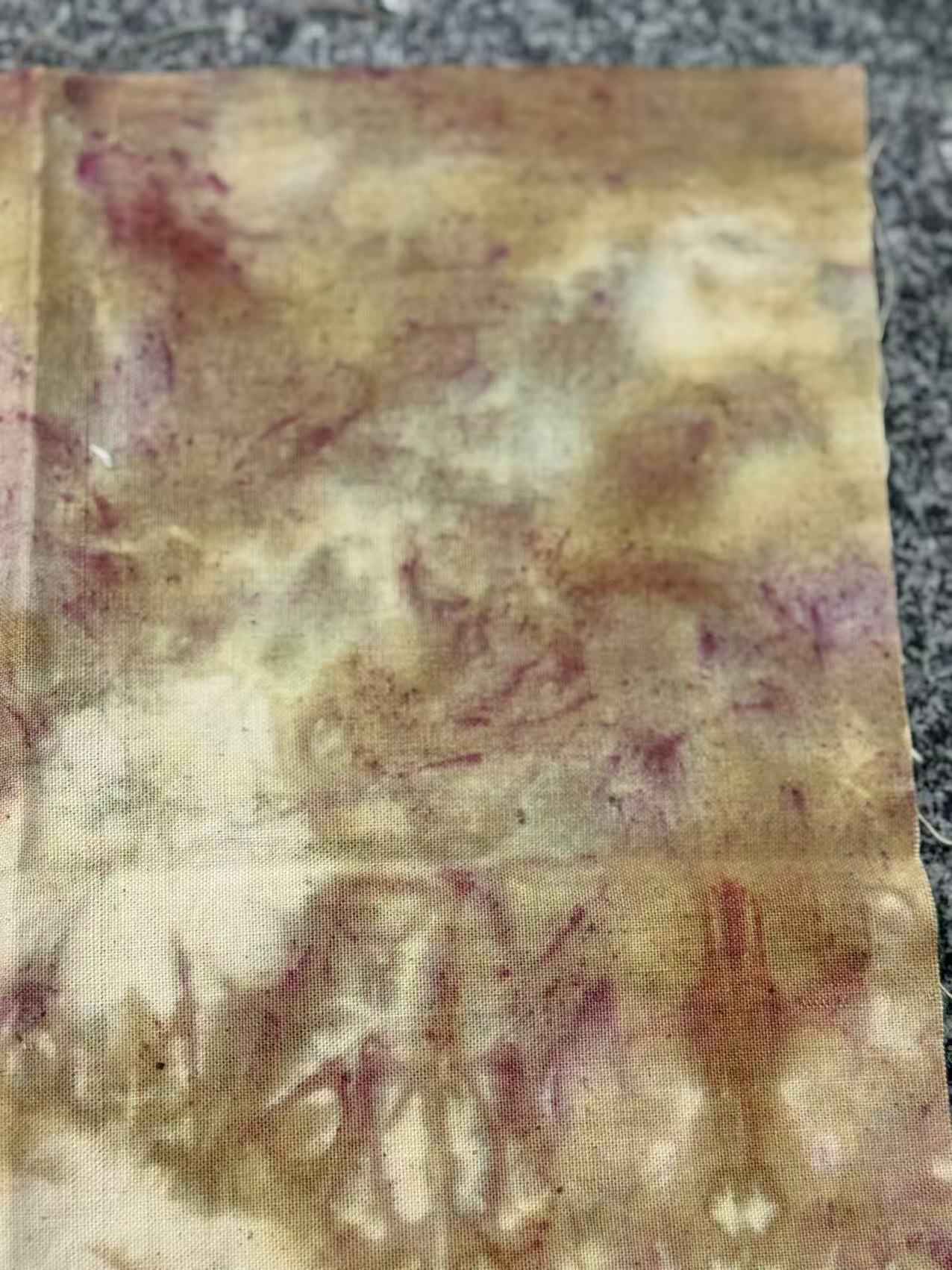 Cancer's Shore - Plant-Dyed Fabric Swatch