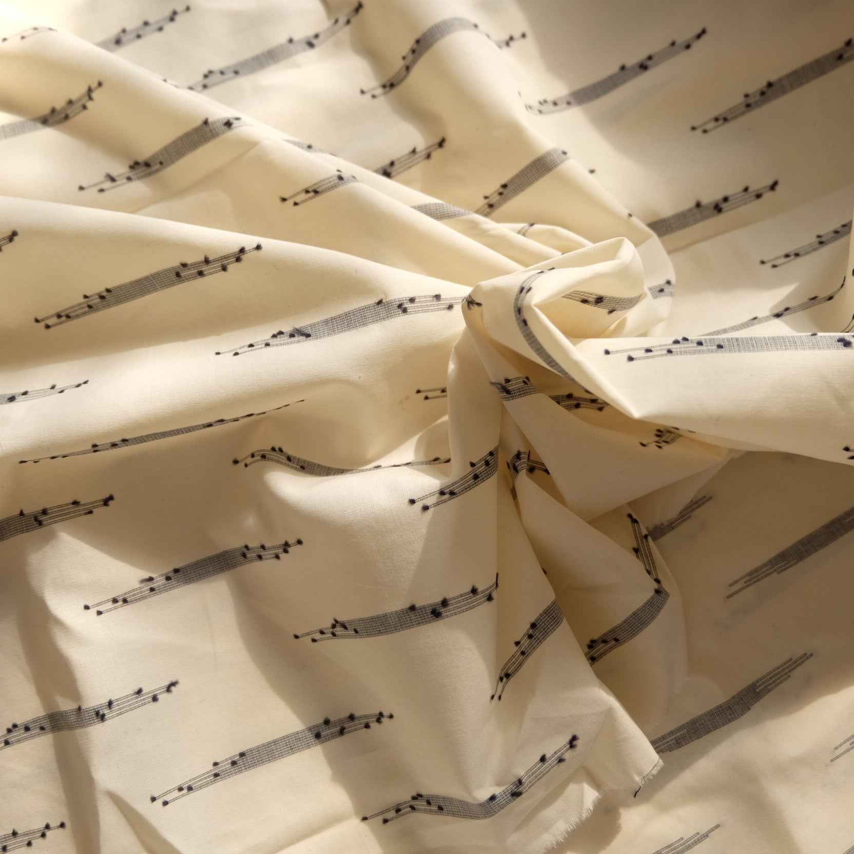 Designer Dot Jacquard Pima Cotton Poplin — 1.6 yd